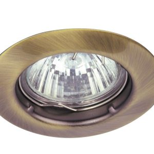 Oprawa wpuszczana oczko okrągła brąz Spot relight 1xMR16x50W IP20 Rabalux 916127 Oprawa wpuszczana oczko okrągła brąz Spot relight 1xMR16x50W IP20 Rabalux 916127