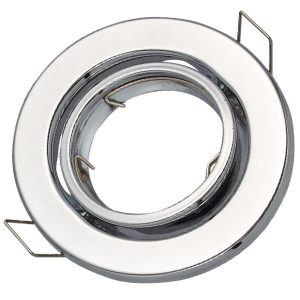 Oprawa wpuszczana oczko okrągła chromowana 8,8cm 1xGU10x50W IP20 IdeaLED 1049577 Oprawa wpuszczana oczko okrągła chromowana 8,8cm 1xGU10x50W IP20 IdeaLED 1049577