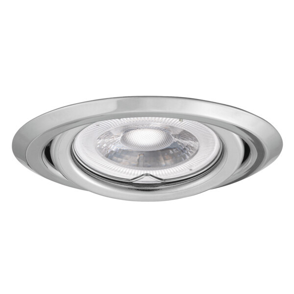 Oprawa wpuszczana oczko okrągła chromowana ARGUS 1xGU10x10W IP20 Kanlux 1049488