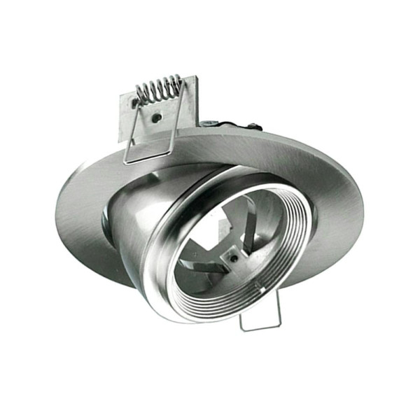 Oprawa wpuszczana oczko okrągła chromowana-srebrna 1xGU10x35W IP20 V-TAC 917749