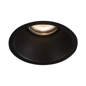 Oprawa wpuszczana oczko okrągła czarna 11cm KAMI 1xGU10x10W IP20 Shilo 916847 Oprawa wpuszczana oczko okrągła czarna 11cm KAMI 1xGU10x10W IP20 Shilo 916847