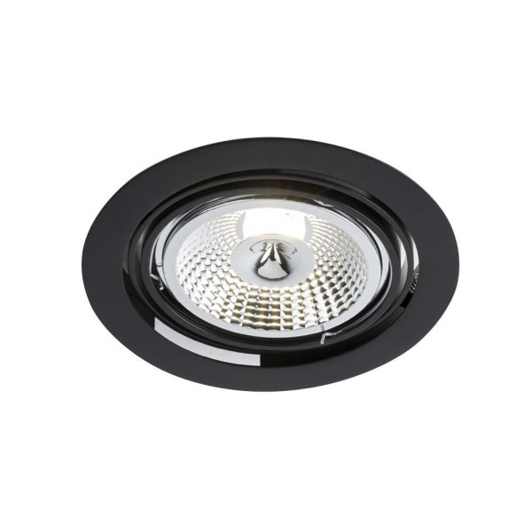 Oprawa wpuszczana oczko okrągła czarna 17,5cm WASABI 1xGU10x18W IP20 Shilo 916869