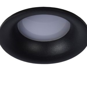Oprawa wpuszczana oczko okrągła czarna 8,5cm ZIVA 1xGU10x5W IP44 Lucide 1049462