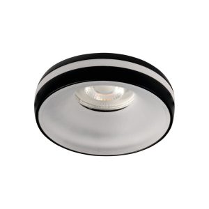 Oprawa wpuszczana oczko okrągła czarna 9,6cm ELICEO 1xGU10x10W IP20 Kanlux 1049422