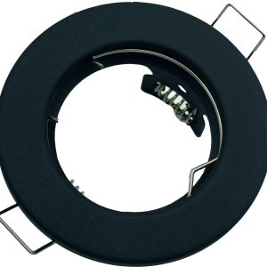 Oprawa wpuszczana oczko okrągła grafitowa 8cm 1xGU10x50W IP20 IdeaLED 1049390