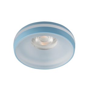 Oprawa wpuszczana oczko okrągła niebieska ELICEO 1xGU10x10W IP20 Kanlux 1049391 Oprawa wpuszczana oczko okrągła niebieska ELICEO 1xGU10x10W IP20 Kanlux 1049391