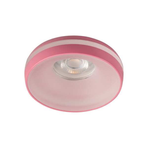 Oprawa wpuszczana oczko okrągła różowa 9,6cm ELICEO 1xGU10x10W IP20 Kanlux 1049485