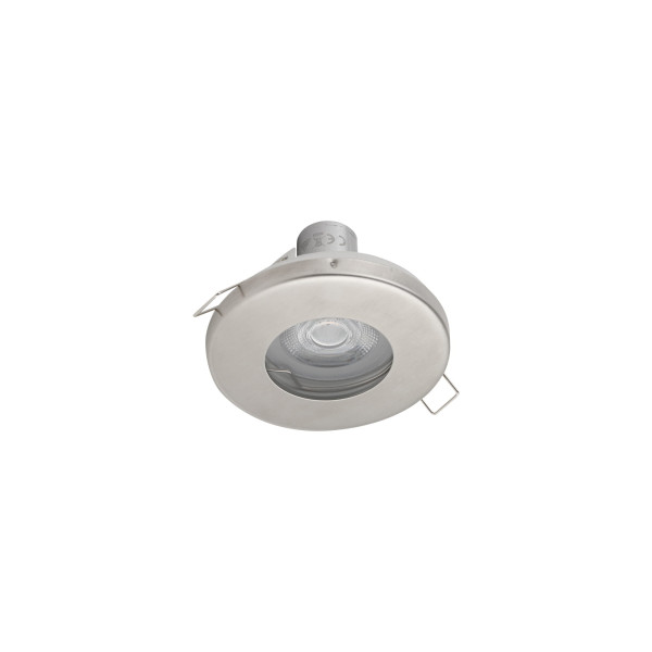 Oprawa wpuszczana oczko okrągła srebrna JULIET 1xGU10x15W IP54 Nowodvorski 916117