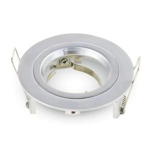 Oprawa wpuszczana oczko okrągła szare aluminium 1xGU10x35W IP20 V-TAC 917759 Oprawa wpuszczana oczko okrągła szare aluminium 1xGU10x35W IP20 V-TAC 917759