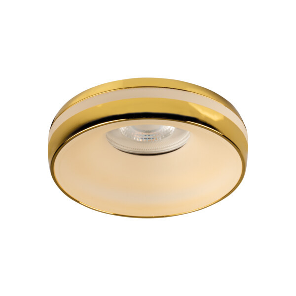 Oprawa wpuszczana oczko okrągła złota 9,6cm ELICEO 1xGU10x10W IP20 Kanlux 1049565