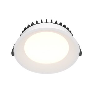 Oprawa wpuszczana Okno okrągła biała LED 24W 3000K 1800lm IP44 Maytoni 913733