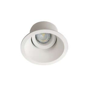 Oprawa wpuszczana okrągła biała 10cm APRILA 1xGU10x35W IP20 Kanlux 1050984