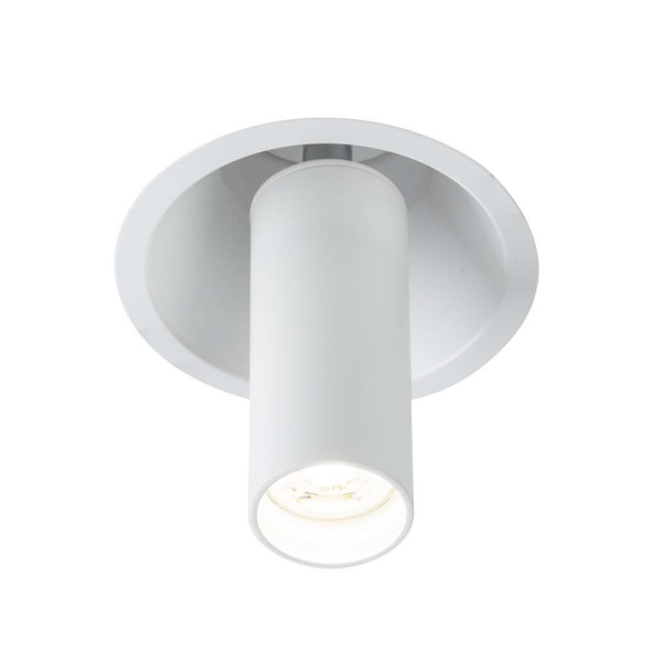 Oprawa wpuszczana okrągła biała 11cm YAKUMO 1xGU10x4W IP20 Shilo 916304