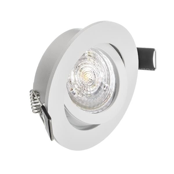 Oprawa wpuszczana okrągła biała 8,3cm 1xGU10x40W IP20 Eko-Light 1050974