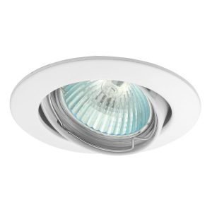 Oprawa wpuszczana okrągła biała 8cm VIDI 1xGX5.3x50W IP20 Kanlux 916204 Oprawa wpuszczana okrągła biała 8cm VIDI 1xGX5.3x50W IP20 Kanlux 916204