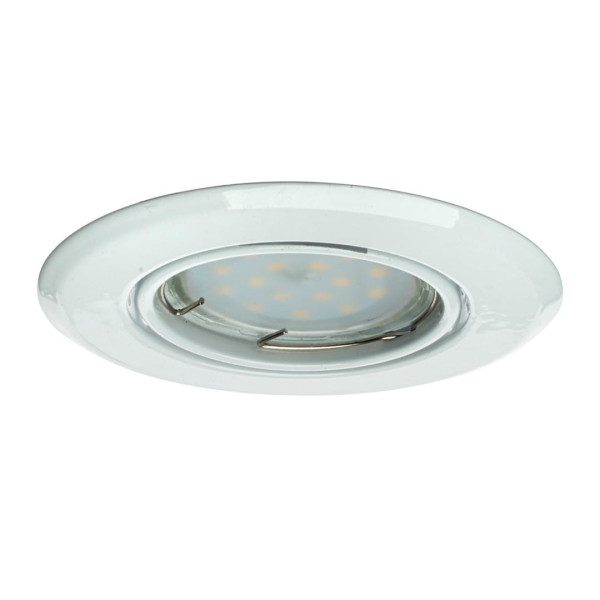 Oprawa wpuszczana okrągła biała 9,2cm LED 1xGU10x5W IP20 Eko-Light 916682