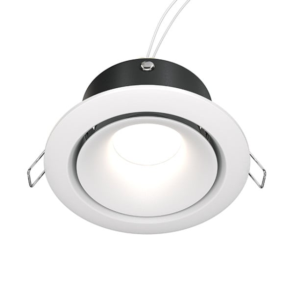 Oprawa wpuszczana okrągła biała 9,8cm YIN 1xGU10x50W IP20 Maytoni 1049512