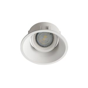Oprawa wpuszczana okrągła biała 9cm IVRI 1xGU10x35W IP20 Kanlux 917810