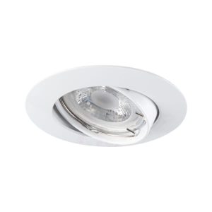 Oprawa wpuszczana okrągła biała 9cm LUTO 1xGX5.3x50W IP20 Kanlux 1050582
