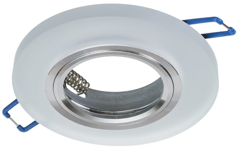 Oprawa wpuszczana okrągła biała 9cm OKRĄGŁA 1xGU10x40W IP20 Eko-Light 1050995