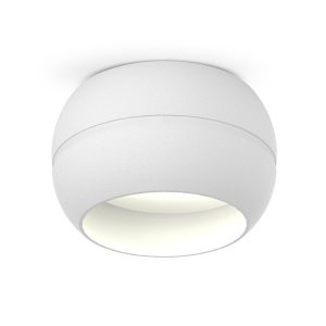 Oprawa wpuszczana okrągła biała 9cm Spotlight 1xGX53x30W IP20 Videx 917997