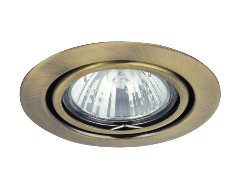 Oprawa wpuszczana okrągła brąz satyna Spot relight 1xMR16x50W IP20 Rabalux 916104