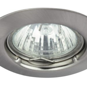 Oprawa wpuszczana okrągła chrom satyna Spot relight 1xMR16x50W IP20 Rabalux 916261