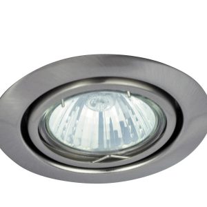 Oprawa wpuszczana okrągła chrom satyna Spot relight 1xMR16x50W IP20 Rabalux 916209