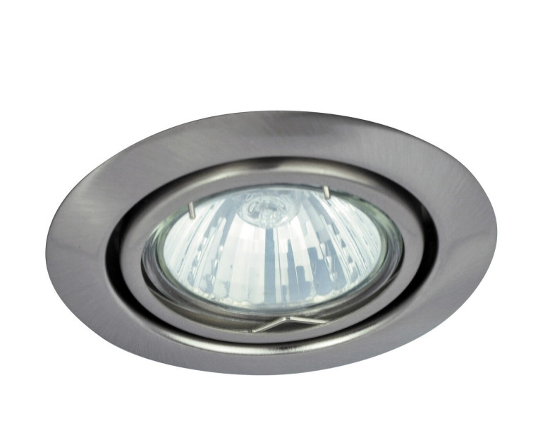 Oprawa wpuszczana okrągła chrom satyna Spot relight 1xMR16x50W IP20 Rabalux 916209