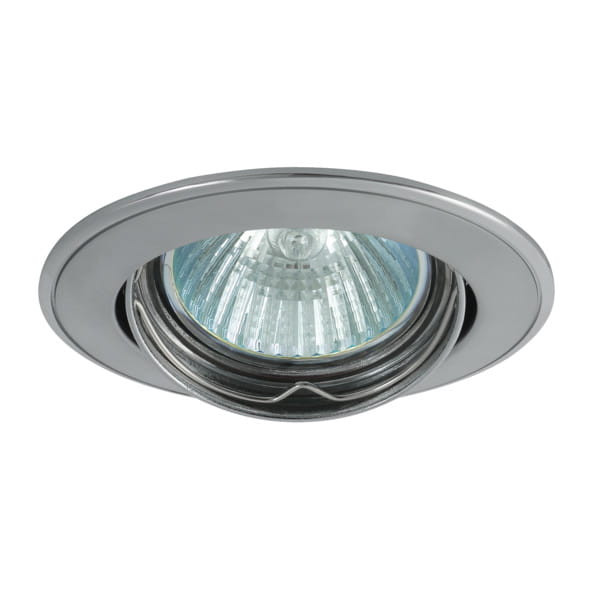 Oprawa wpuszczana okrągła chromowana 8cm BASK 1xGX5.3x50W IP20 Kanlux 1049441