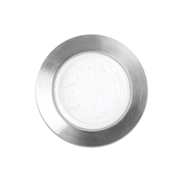 Oprawa wpuszczana okrągła chromowana 9,2cm LED 1xGU10x5W IP20 Eko-Light 916698