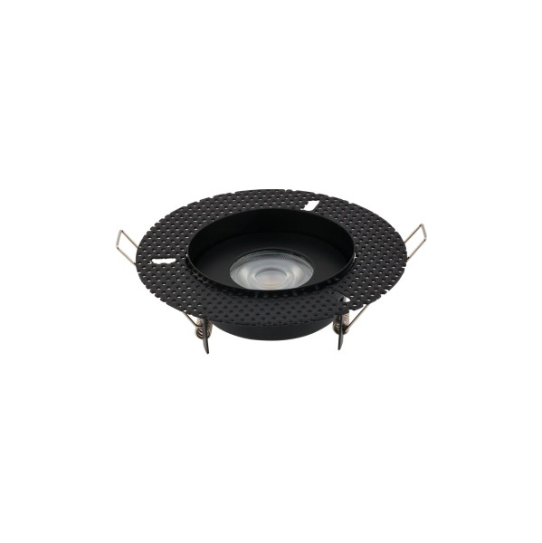Oprawa wpuszczana okrągła czarna 12,5cm ECHO 1xGU10x15W IP54 Nowodvorski 916743