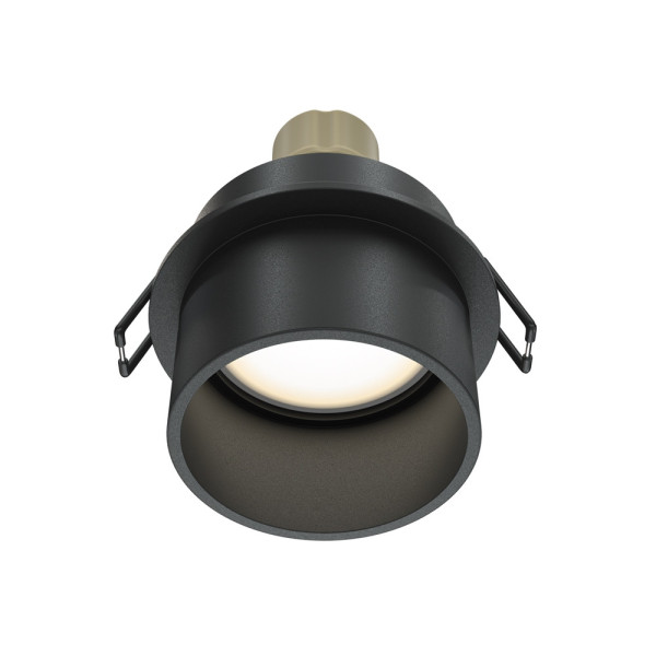 Oprawa wpuszczana okrągła czarna 6,8cm REIF 1xGU10x50W IP20 Maytoni 916163