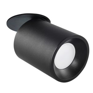 Oprawa wpuszczana okrągła czarna 8,2cm PALLAS 1xGU10x10W IP20 Polux 916049 Oprawa wpuszczana okrągła czarna 8,2cm PALLAS 1xGU10x10W IP20 Polux 916049