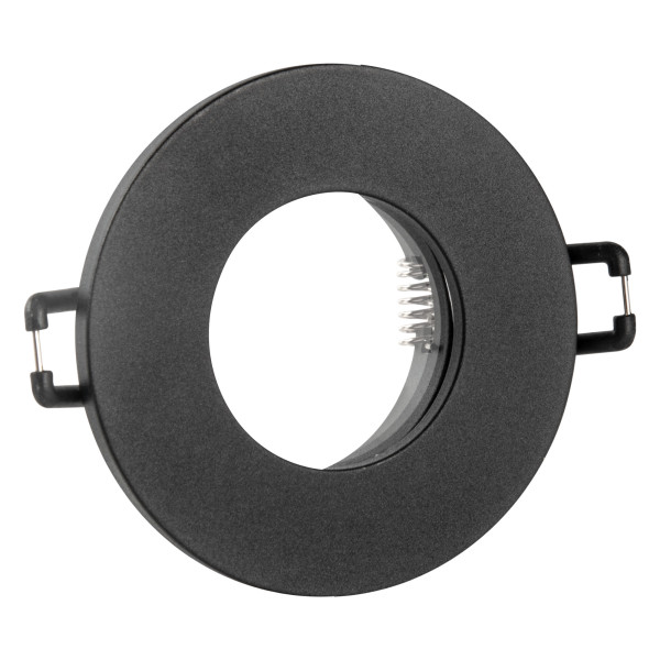 Oprawa wpuszczana okrągła czarna 8,5cm NEPTUN 1xMR16x8W IP44 Polux 917936