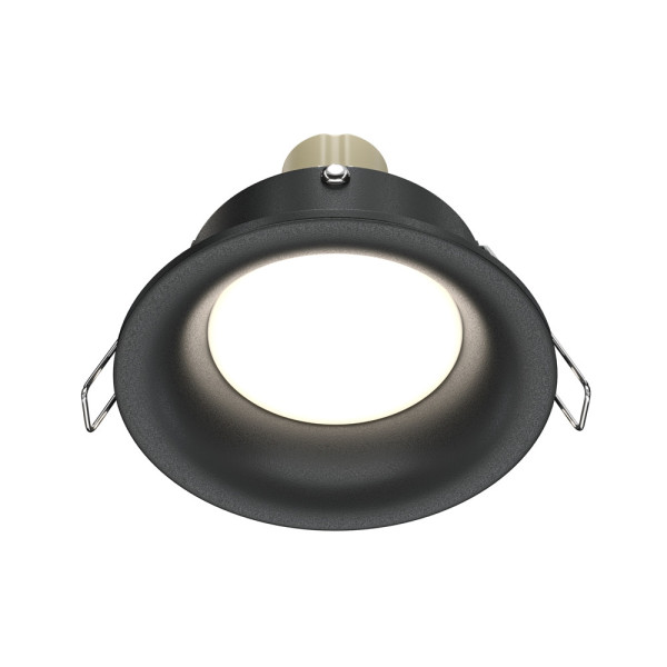 Oprawa wpuszczana okrągła czarna 8,5cm SLIM 1xGU10x50W IP20 Maytoni 916266