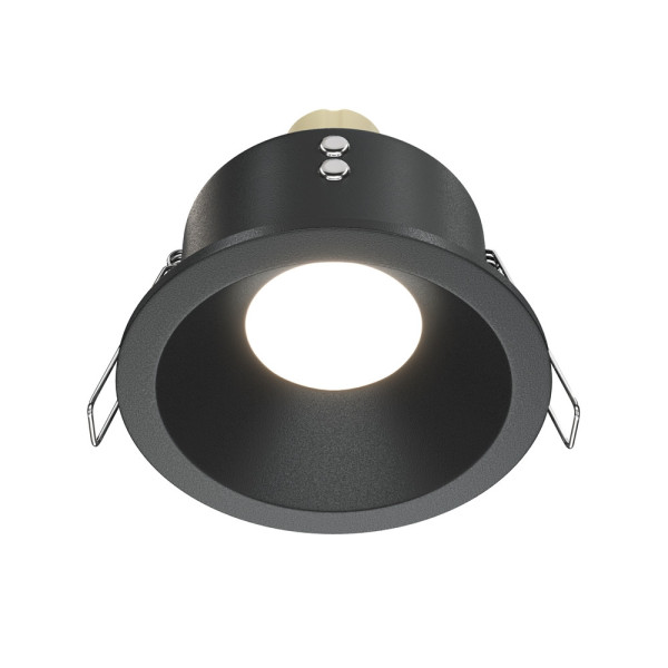 Oprawa wpuszczana okrągła czarna 8,5cm ZOOM 1xGU10x50W IP65 Maytoni 916349