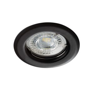 Oprawa wpuszczana okrągła czarna 8cm ALOR 1xGU10x35W IP20 Kanlux 1049502 Oprawa wpuszczana okrągła czarna 8cm ALOR 1xGU10x35W IP20 Kanlux 1049502