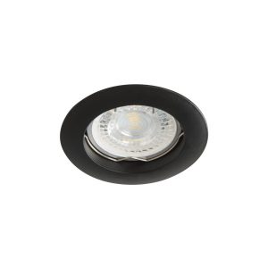 Oprawa wpuszczana okrągła czarna 8cm VIDI 1xGX5.3x50W IP20 Kanlux 916003 Oprawa wpuszczana okrągła czarna 8cm VIDI 1xGX5.3x50W IP20 Kanlux 916003