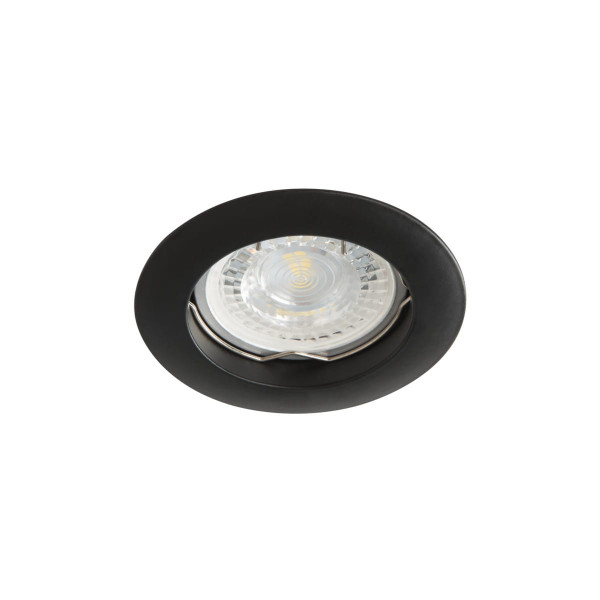 Oprawa wpuszczana okrągła czarna 8cm VIDI 1xGX5.3x50W IP20 Kanlux 916003
