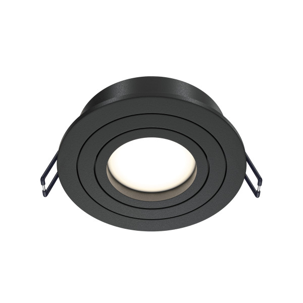 Oprawa wpuszczana okrągła czarna 9,2cm ATOM 1xGU10x50W IP20 Maytoni 916116