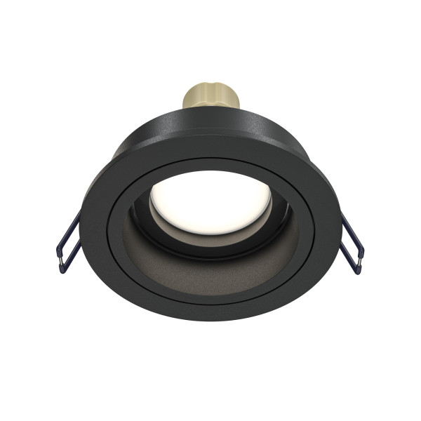 Oprawa wpuszczana okrągła czarna 9,2cm ATOM 1xGU10x50W IP20 Maytoni 916098
