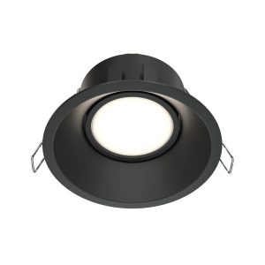 Oprawa wpuszczana okrągła czarna 9,3cm DOT 1xGU10x50W IP20 Maytoni 916160 Oprawa wpuszczana okrągła czarna 9,3cm DOT 1xGU10x50W IP20 Maytoni 916160