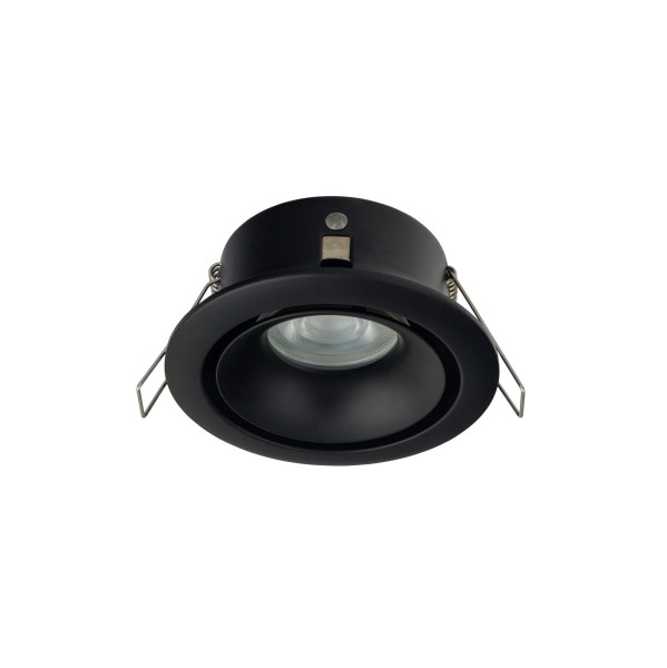 Oprawa wpuszczana okrągła czarna 9,8cm FOXTROT 1xGU10x15W IP54 Nowodvorski 917866