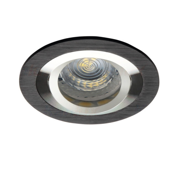 Oprawa wpuszczana okrągła czarna 9cm SEIDY 1xGX5.3x50W IP20 Kanlux 916044