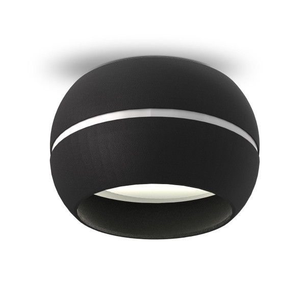 Oprawa wpuszczana okrągła czarna 9cm Spotlight 1xGX53x30W IP20 Videx 917992