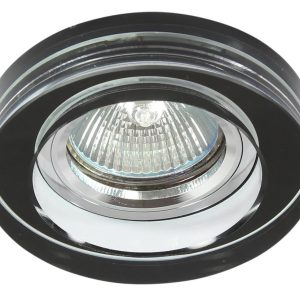 Oprawa wpuszczana okrągła czarna 9cm SS 1xMR16x50W IP20 Candellux 915490 Oprawa wpuszczana okrągła czarna 9cm SS 1xMR16x50W IP20 Candellux 915490