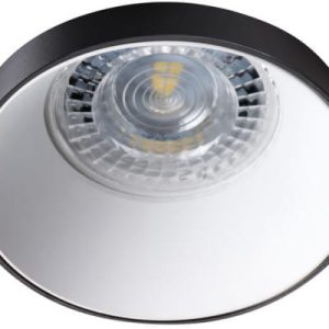 Oprawa wpuszczana okrągła czarno-biała 8cm SIMEN 1xGU10x35W IP20 Kanlux 1049475 Oprawa wpuszczana okrągła czarno-biała 8cm SIMEN 1xGU10x35W IP20 Kanlux 1049475