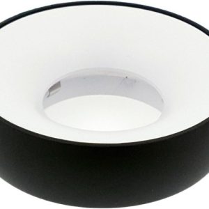 Oprawa wpuszczana okrągła czarno-biała Coloseum 1xGU10x50W IP20 IdeaLED 917753 Oprawa wpuszczana okrągła czarno-biała Coloseum 1xGU10x50W IP20 IdeaLED 917753