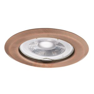 Oprawa wpuszczana okrągła miedź patynowana ARGUS 1xGX5.3x50W IP20 Kanlux 1049570 Oprawa wpuszczana okrągła miedź patynowana ARGUS 1xGX5.3x50W IP20 Kanlux 1049570